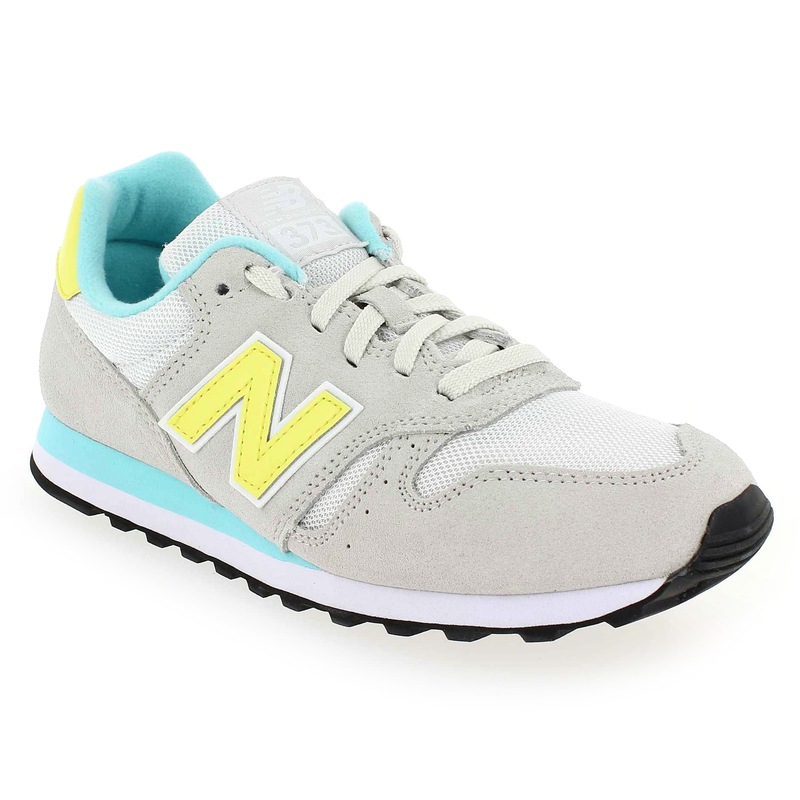 new balance femme jaune et bleu